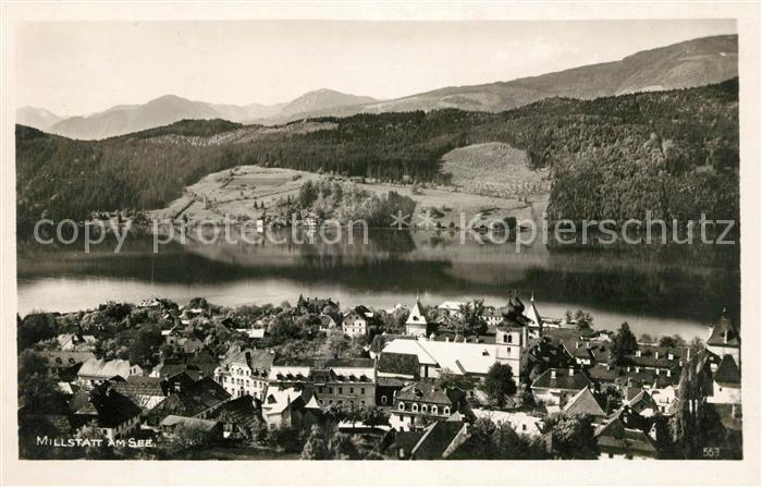 Millstatt Millstaettersee Panorama