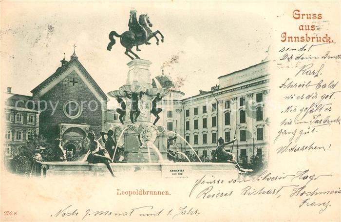 Innsbruck Leopoldbrunnen