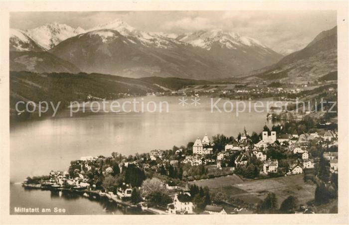 Millstatt Millstaettersee Panorama