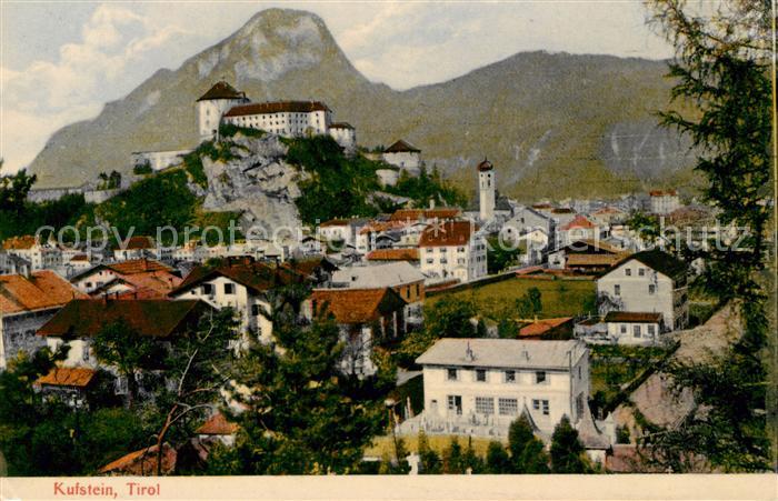 Kufstein Tirol Panorama Schloss