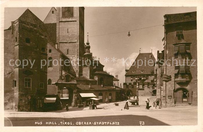Hall Tirol Oberer  Stadtplatz