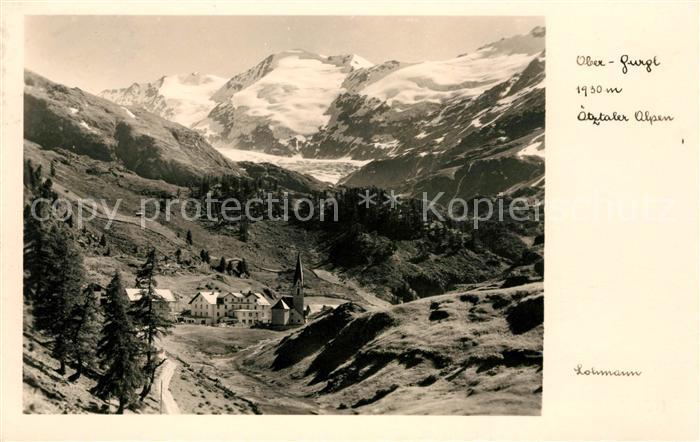Obergurgl Soelden Tirol Panorama