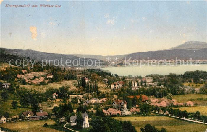 Krumpendorf Woerthersee Panorama