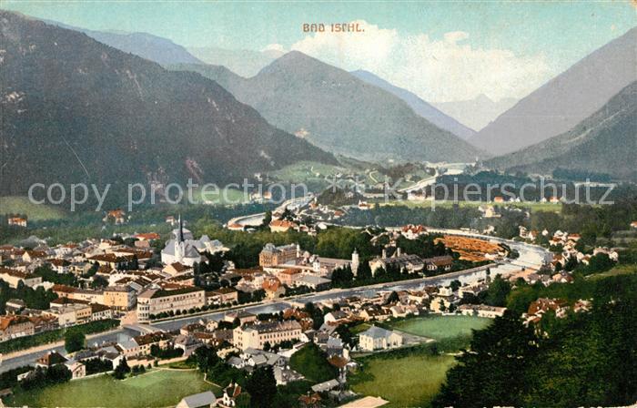 Bad Ischl Salzkammergut Panorama