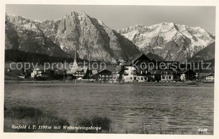 Seefeld Tirol Wettersteingebirge