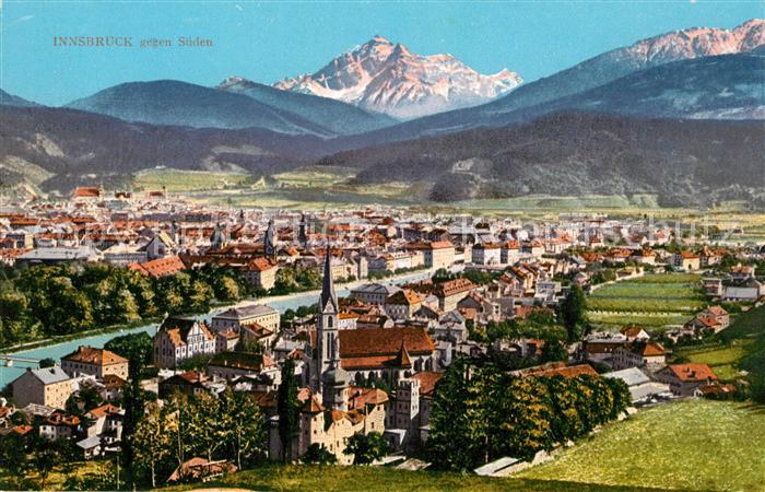 Innsbruck Panorama Serlesspitze
