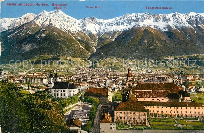 Innsbruck Panorama Bergkette