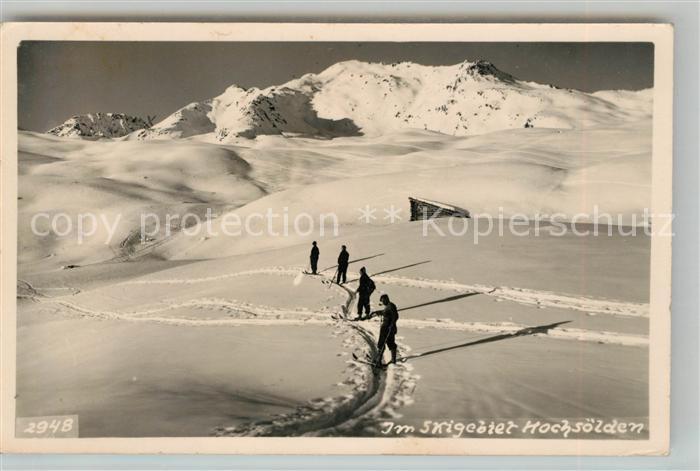 Hochsoelden Skigebiet Winter