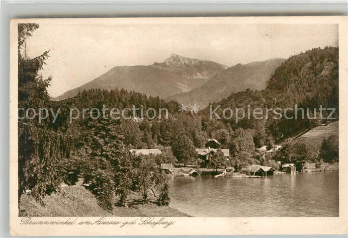 Abersee St Gilgen Salzkammergut Brunnwinkel Schafberg
