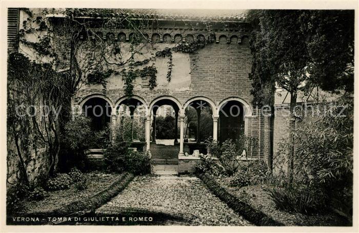 Verona Veneto Tomba Giulietta Romeo