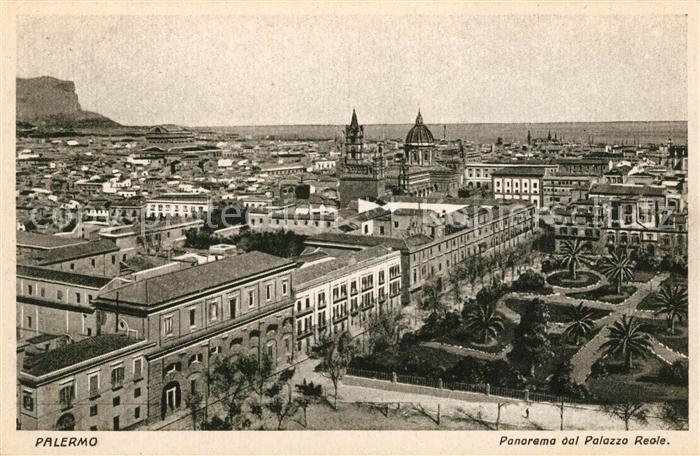 Palermo Sicilia Panorama Palazzo Reale