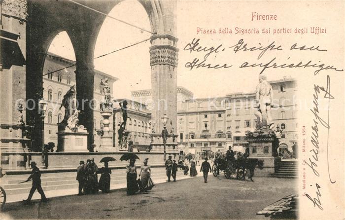 Firenze Florenz Piazza della Signoria