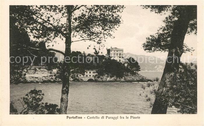 Portofino Liguria Castello di Paraggi Pinete
