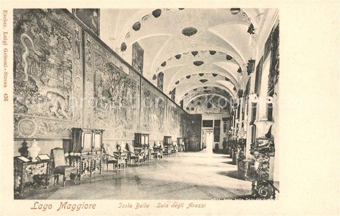 Isola Bella Lago Maggiore Sala degli Arazzi