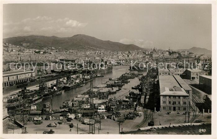 Genova Genua Liguria Panorama