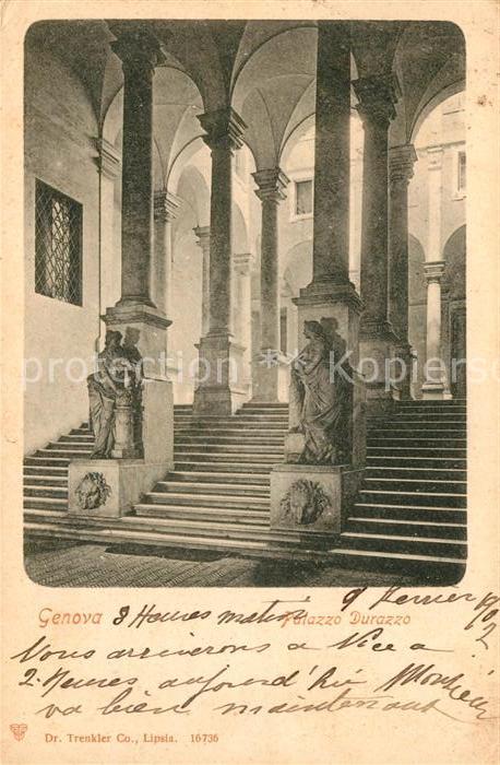 Genova Genua Liguria Piazzo Durazzo