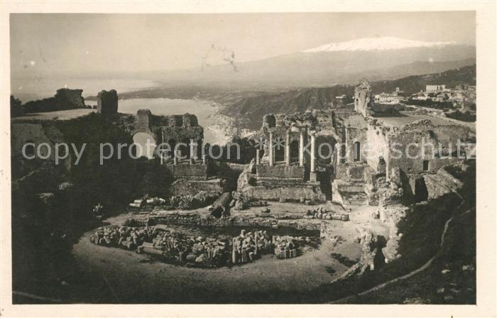 Taormina Sizilien Ruinen