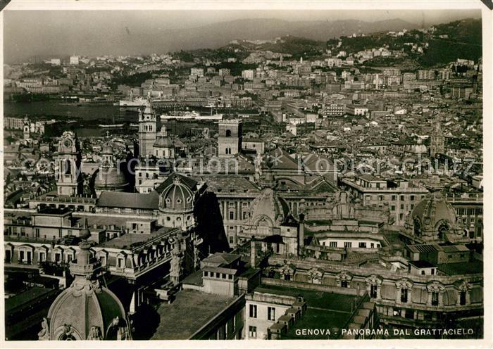 Genova Genua Liguria Panorama Grattacielo