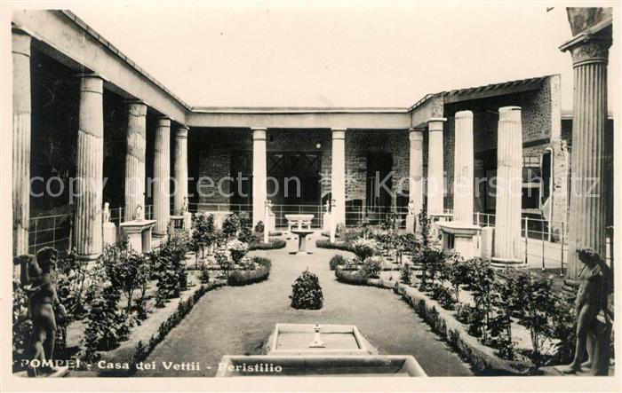 Pompei Casa dei Vettii Peristilio