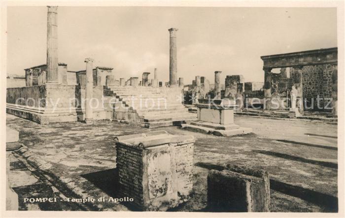 Pompei Templo di Apollo