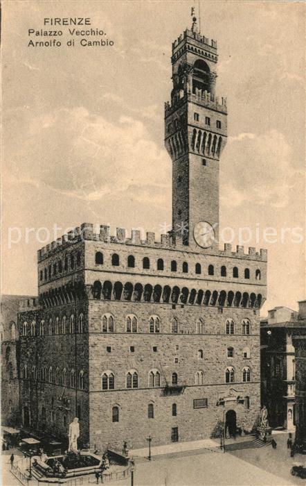 Firenze Florenz Palazzo Vecchio Arnolfo di Cambio