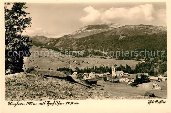 Riezlern Kleinwalsertal Vorarlberg mit Hoch Ifen
