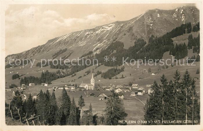 Riezlern Kleinwalsertal Vorarlberg mit Fellhorn