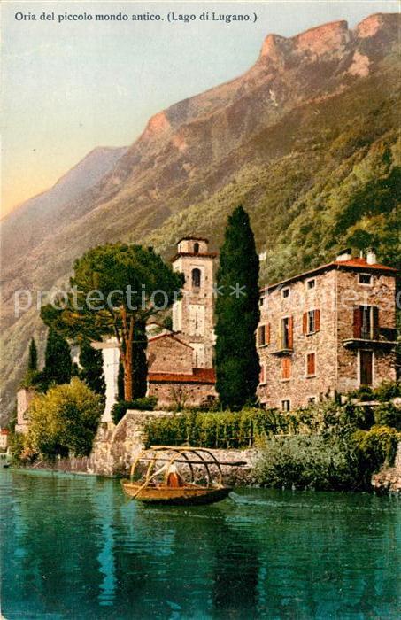 Oria Valsolda del piccolo mondo antico Kirche Luganer