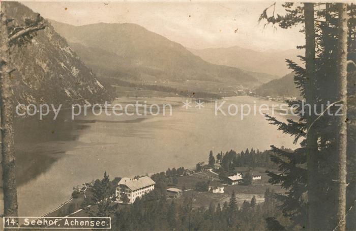 Seehof Achensee Seepartie