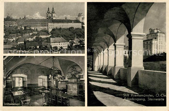 Kremsmuenster Stift Arkadengang Sternwarte