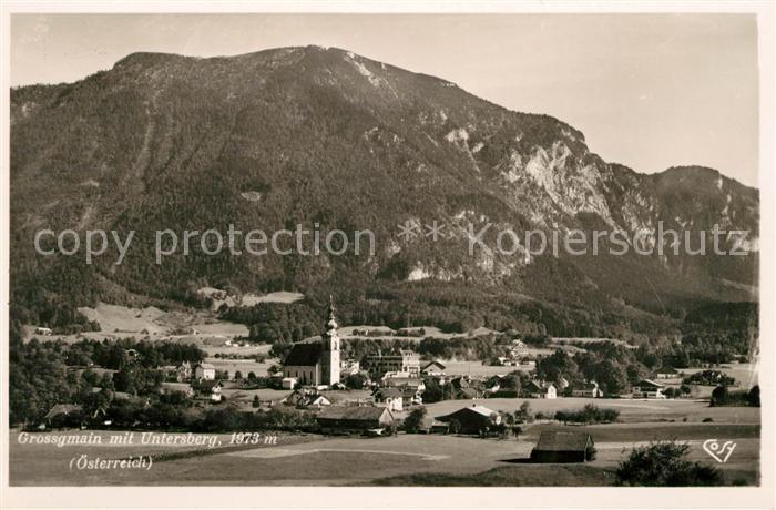 Grossgmain mit Untersberg