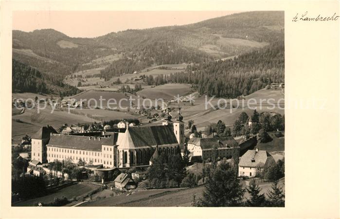 St Lamprecht Oesterreich Fliegeraufnahme