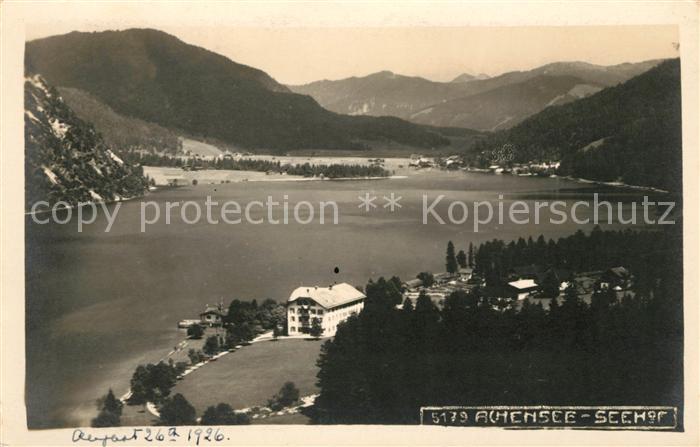 Achensee Seepartie