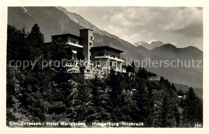 Hungerburg Innsbruck Hotel Mariabrunn Terrassen
