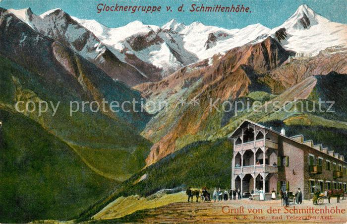 Schmittenhoehe Glocknergruppe