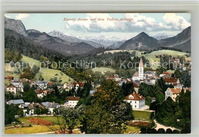 Aussee Steiermark Bad mit Todten Gebirge
