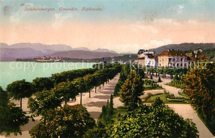 Gmunden Salzkammergut Esplanade