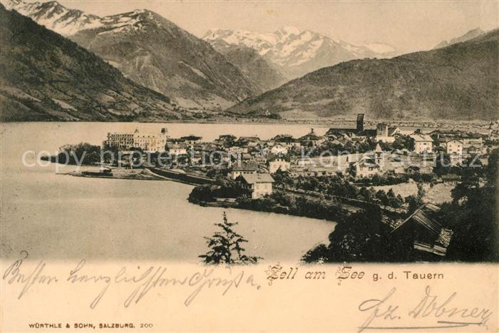 Zell See Panorama Tauern