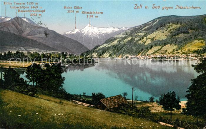 Zell See Panorama Kitzsteinhorn Tauern