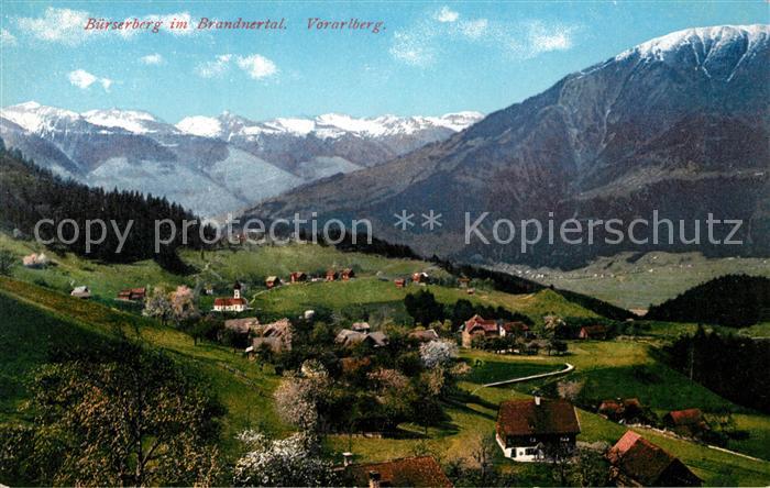 Buerserberg Vorarlberg Panorama