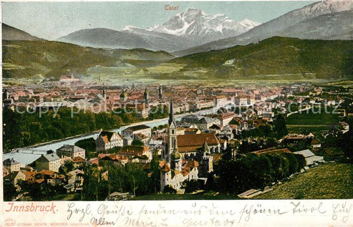 Innsbruck Panorama Inntal
