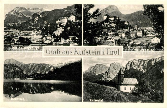 Kufstein Tirol Kaisergebirge Pendling Hechtsee Kaisertal