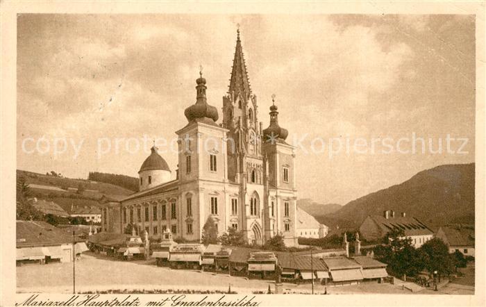 Mariazell Steiermark Hauptplatz Gnadenbasilika