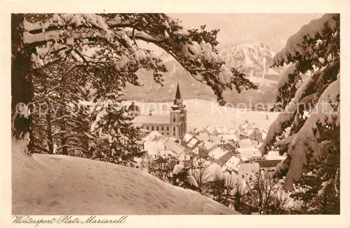 Mariazell Steiermark Winterlandschaft