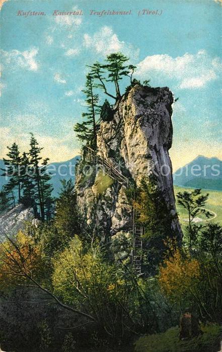 Kufstein Tirol Kaisertal Teufelskanzel