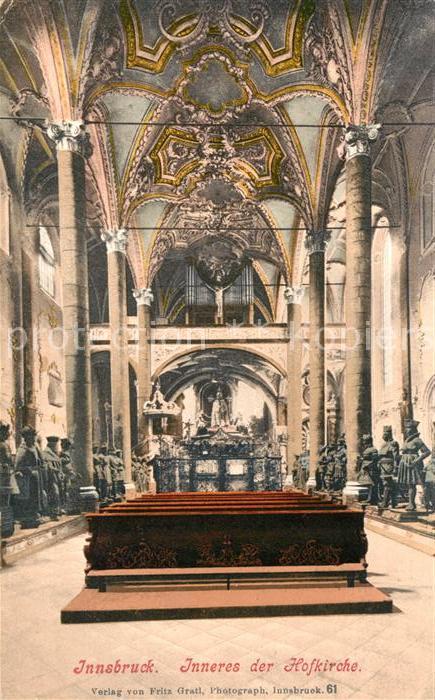 Innsbruck Hofkirche Altarraum