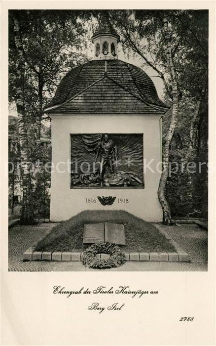 Innsbruck Ehrengra Tiroler Kaiserjaeger Berg Isel