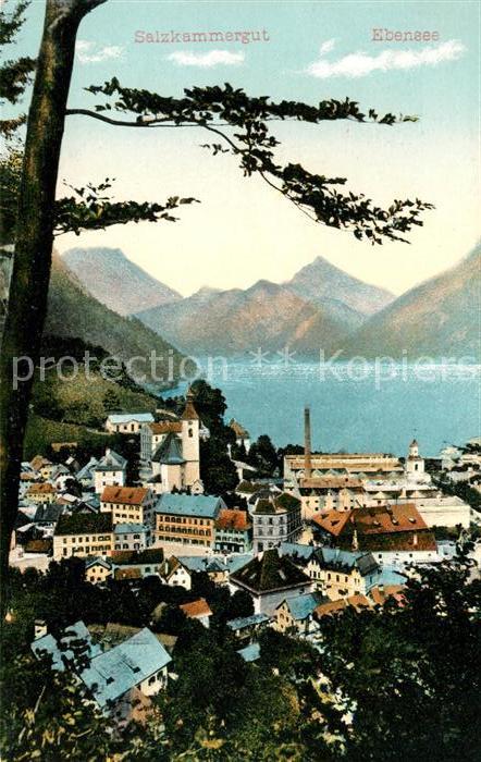 Ebensee Oberoesterreich Panorama