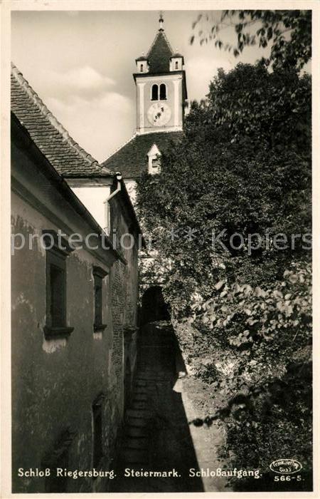 Steiermark Schloss Riegersburg Aufgang