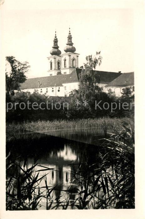 Kremsmuenster Stift Hofgarten Teich